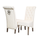 Emma Dining Chair with Lion Knocker & Quilted Back